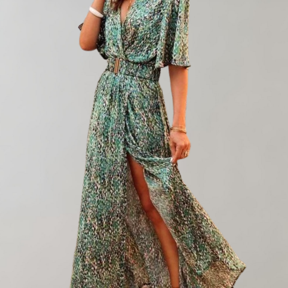 Olivia | Women's Chiffon Maxi Dress for Wedding Guests foto 5
