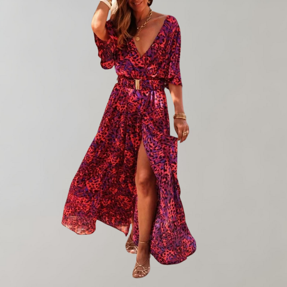 Olivia | Women's Chiffon Maxi Dress for Wedding Guests foto 6