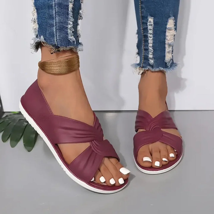 Bequeme Orthopädische Zehensandalen Orthopedic Sandals in Purple