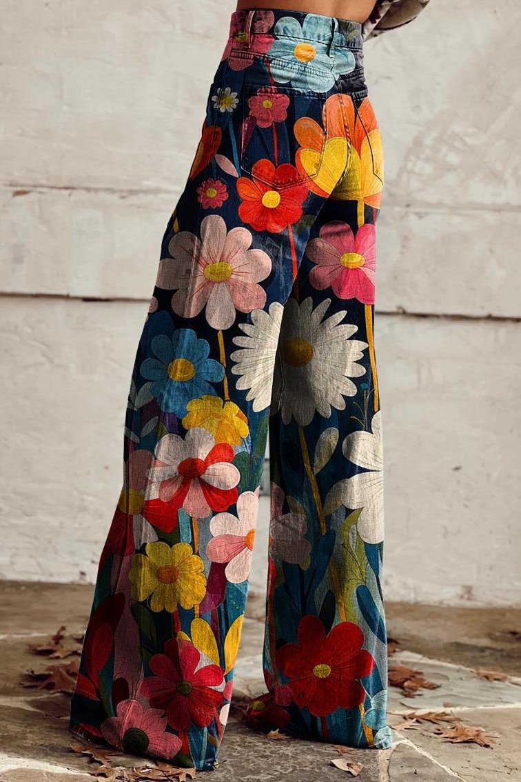 Boho Vintage Jeans for Summer (2)
