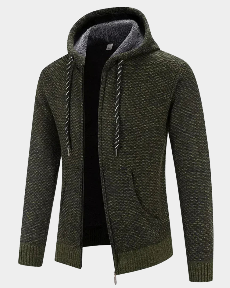 Comfortable Men's Christmas Jumper for Casual Wear in Green