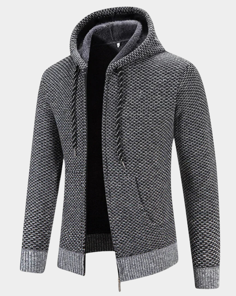 Comfortable Men's Christmas Jumper for Casual Wear in Grey