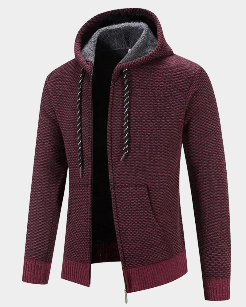 Comfortable Men's Christmas Jumper for Casual Wear in Red