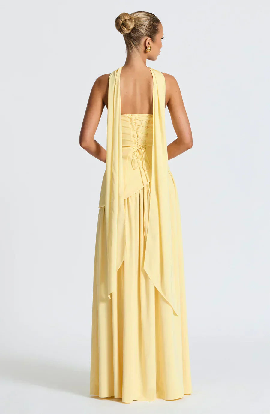 Damen Asymmetrisches Maxi Kleid für (2)