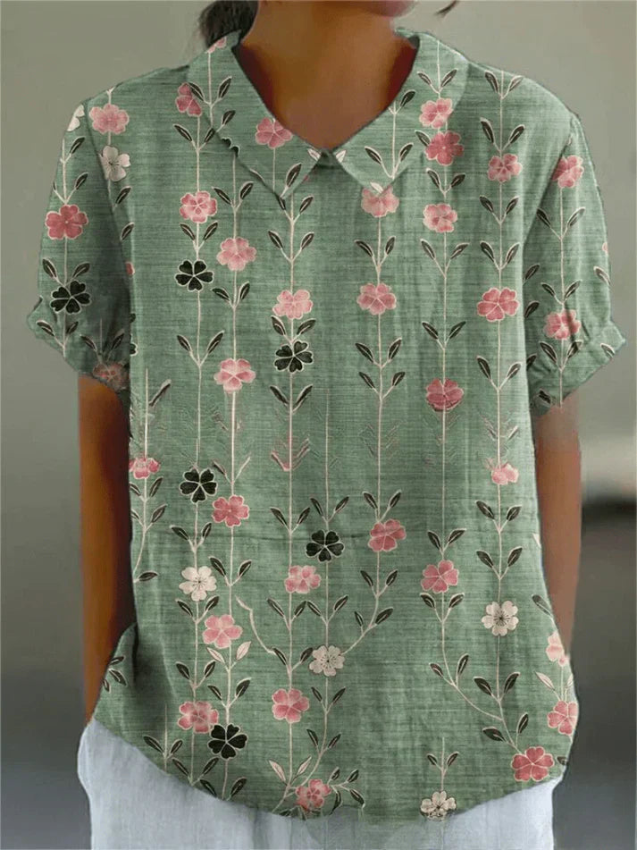 Dolly Classic Floral Blouse Foto 1