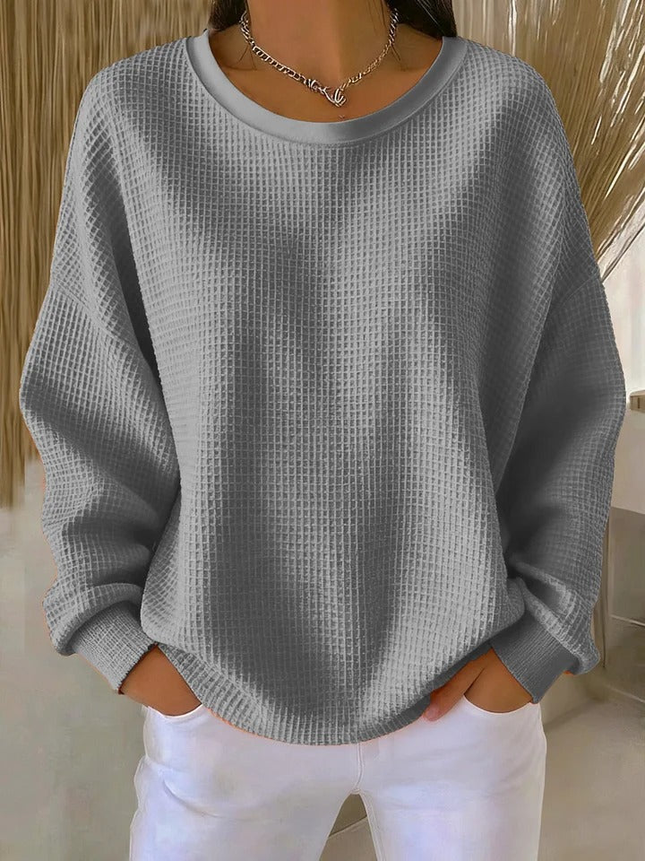 Effortless Everyday Pullover in Grey