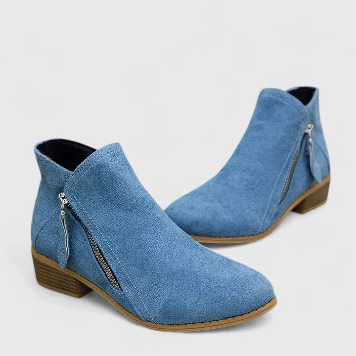 Elegant Women's Black Ankle Boots (2)