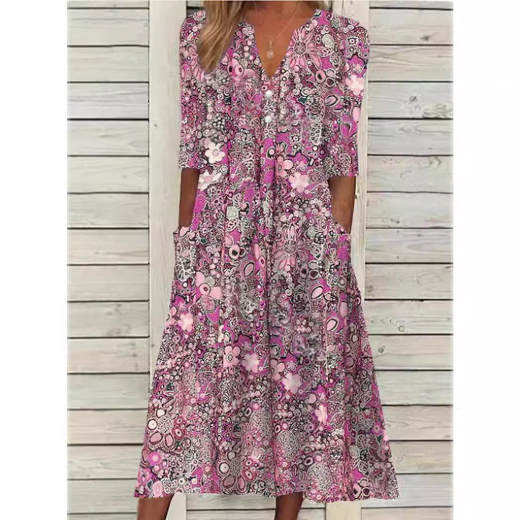 Elegantes Sommerkleid Beach dress (3)