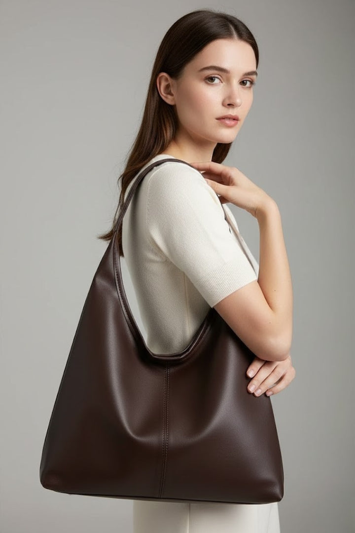 Fleur Classic Tote Bag in Faux Leather Foto 3