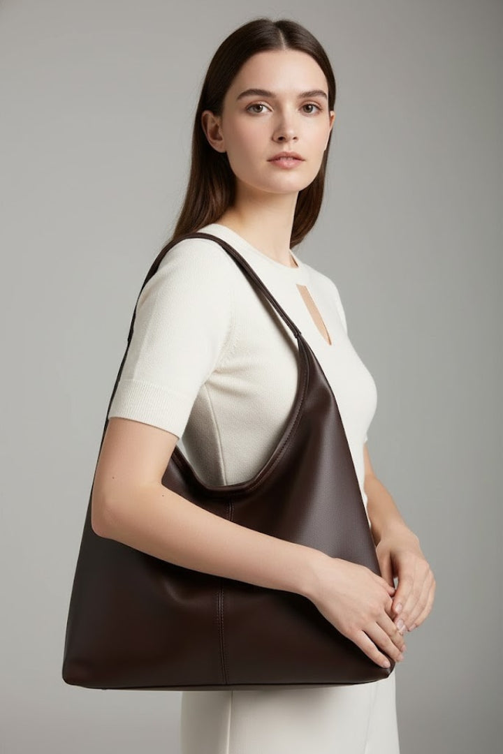 Fleur Classic Tote Bag in Faux Leather Foto 4