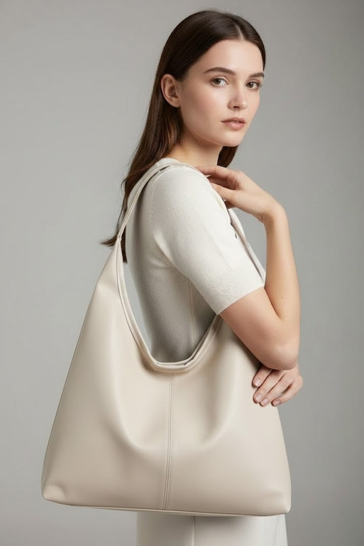 Fleur Classic Tote Bag in Faux Leather Foto 7
