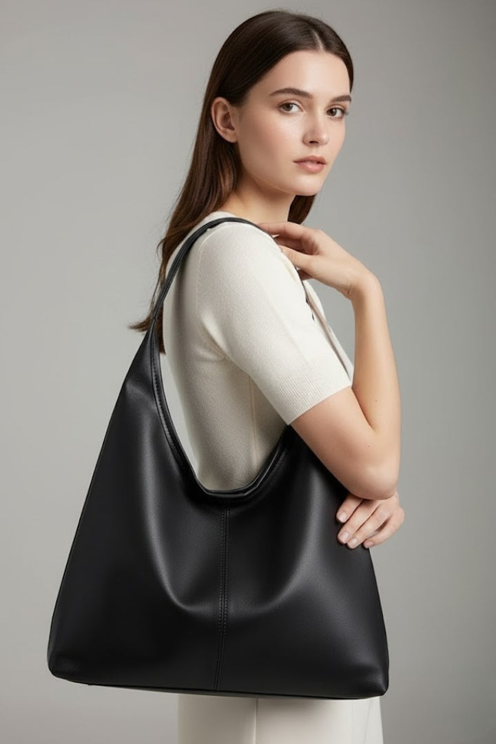 Fleur Classic Tote Bag in Faux Leather Foto 8