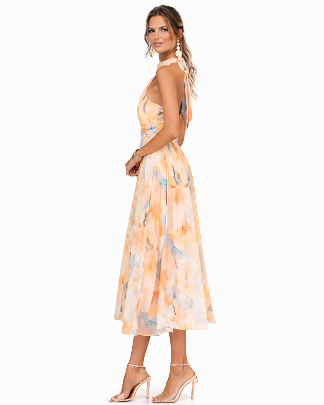 Flowing Linen Maxi Dress for Summer (3)
