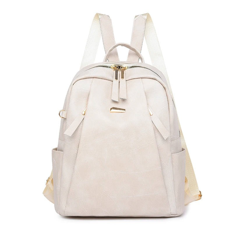 Fran Leather Backpack in a Smooth Design Foto 1