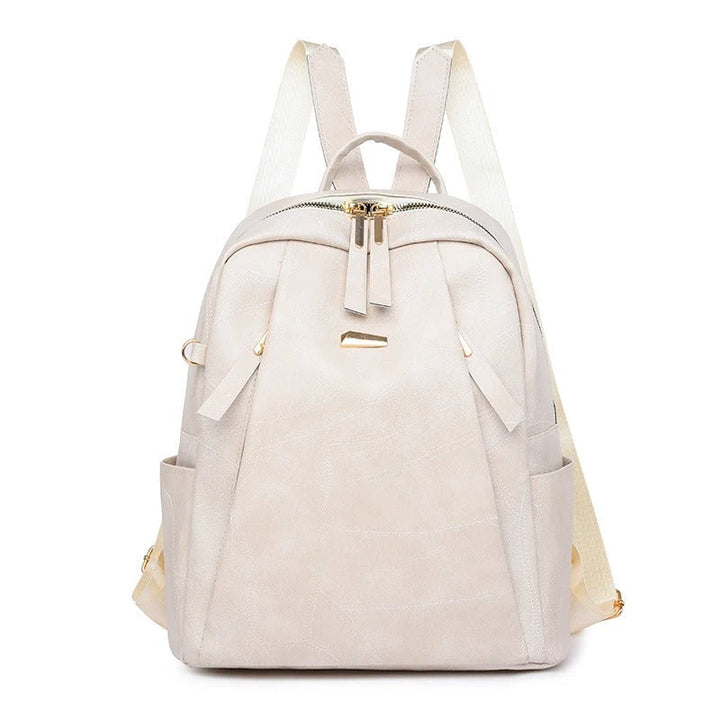 Fran Leather Backpack in a Smooth Design Foto 1