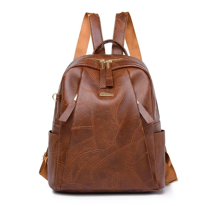 Fran Leather Backpack in a Smooth Design Foto 5