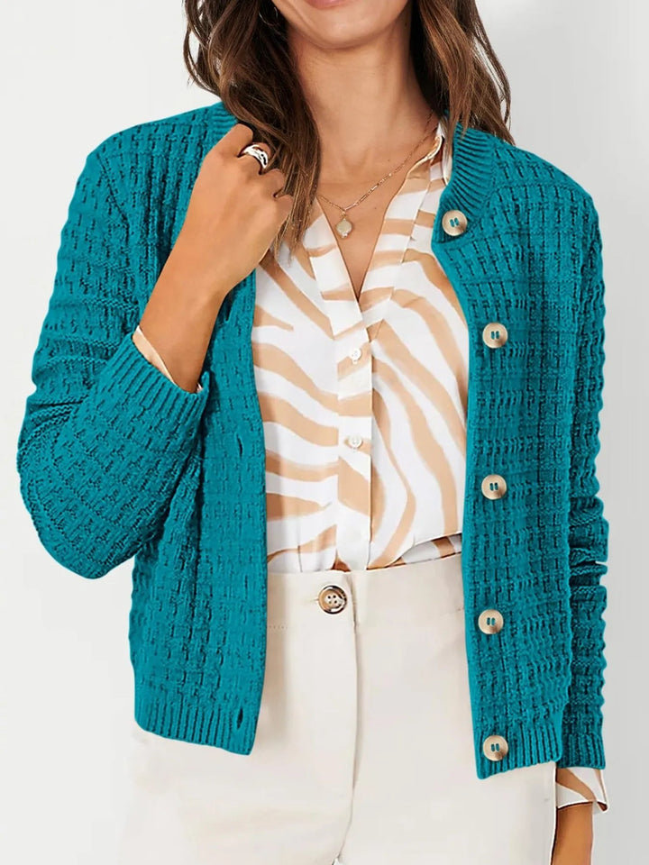 Hetty Cardigan with Button Placket Foto 2