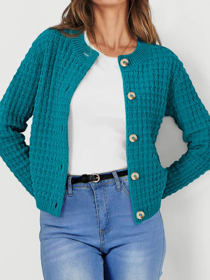 Hetty Cardigan with Button Placket Foto 3
