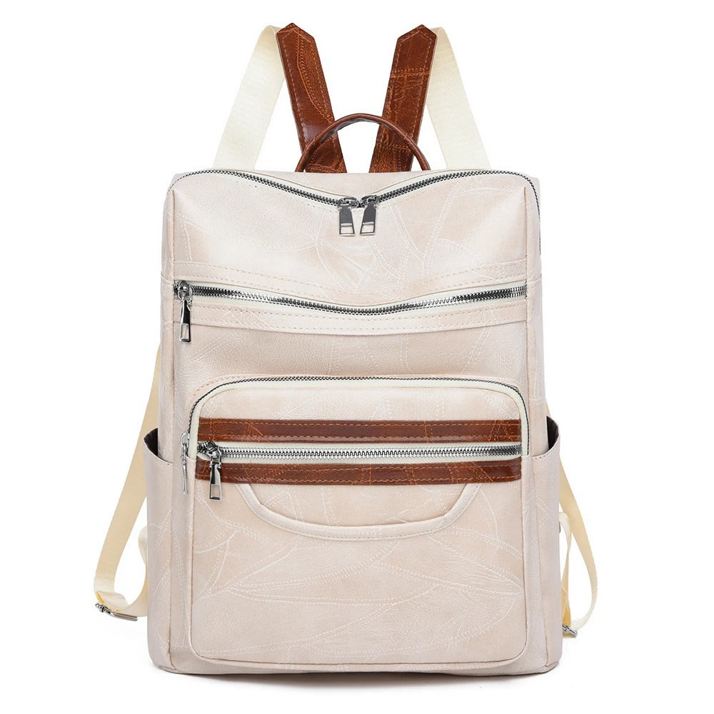 Joan Elegant Leather Backpack Foto 3