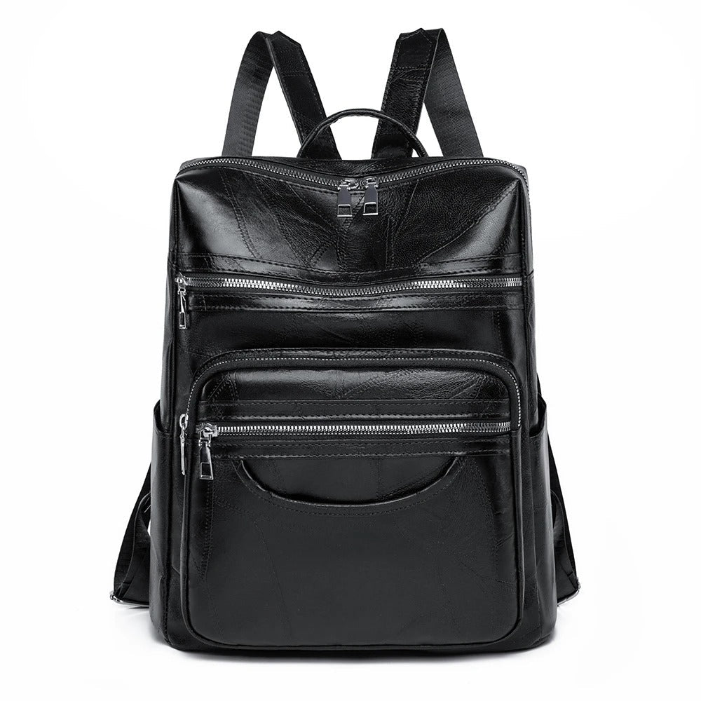 Joan Elegant Leather Backpack Foto 4