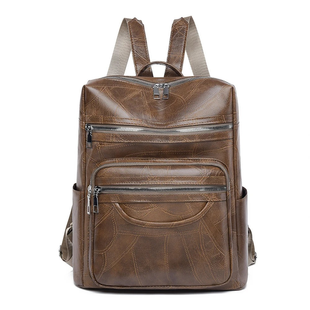 Joan Elegant Leather Backpack Foto 5