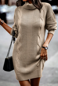 Sophia | Knitted Dress for Women, Elegant and Long