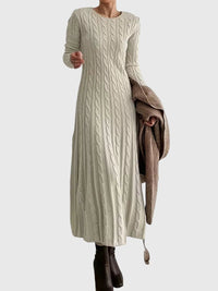 Georgia | Knitted Dress for Women in Maxi Length
