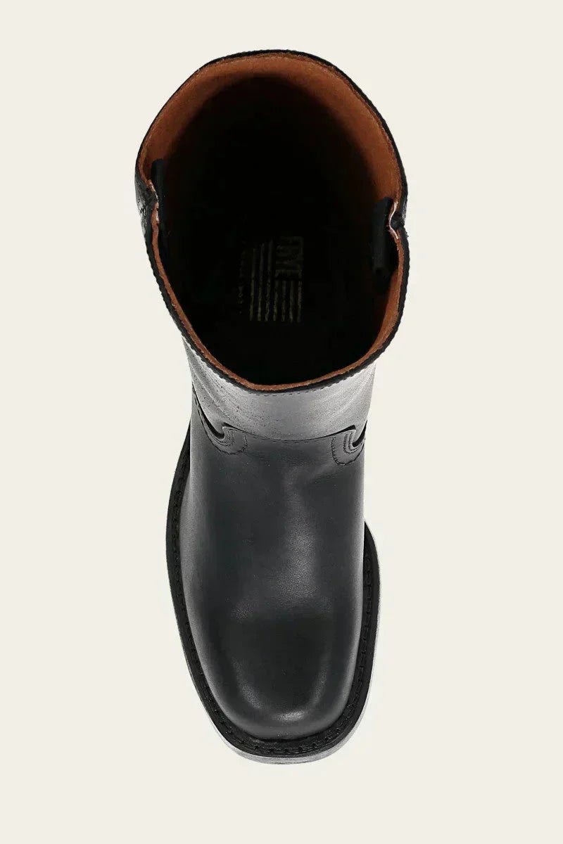 Leather-Look Block-Heel Knee-High Boots for Women (11)