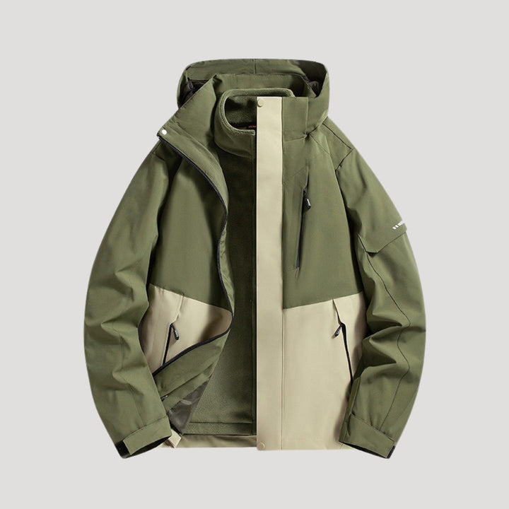 Lightweight Waterproof Winter Jacket for Women in Waldgrün