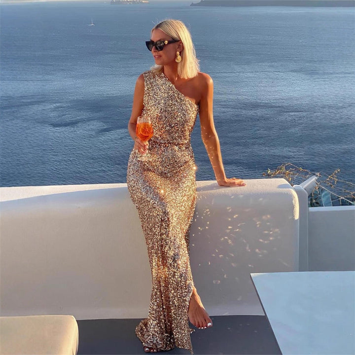 Lune London | Sparkling Formal Wedding Guest Dress (3)
