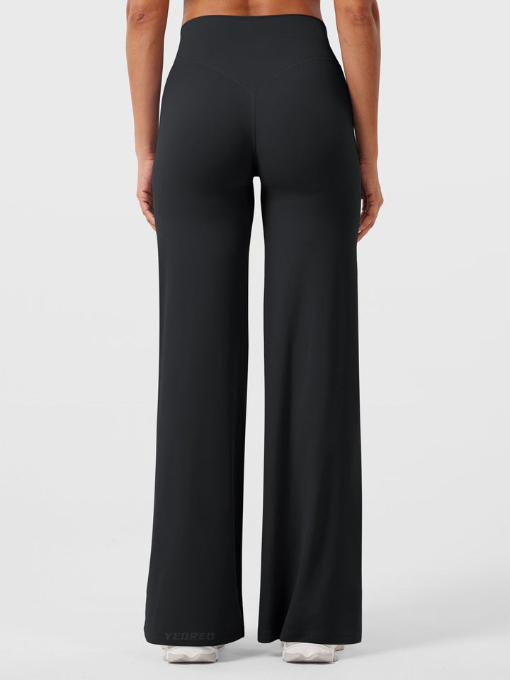 Mabel Wide-Leg Summer Trousers with High Waist Foto 3