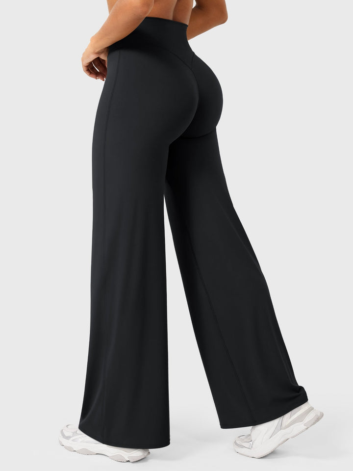 Mabel Wide-Leg Summer Trousers with High Waist Foto 4