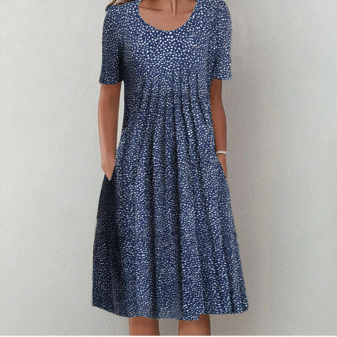 Maisie Floral Summer Dress with V-Neck Foto 3