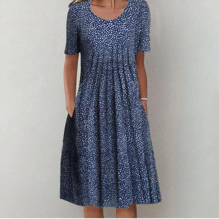 Maisie Floral Summer Dress with V-Neck Foto 3