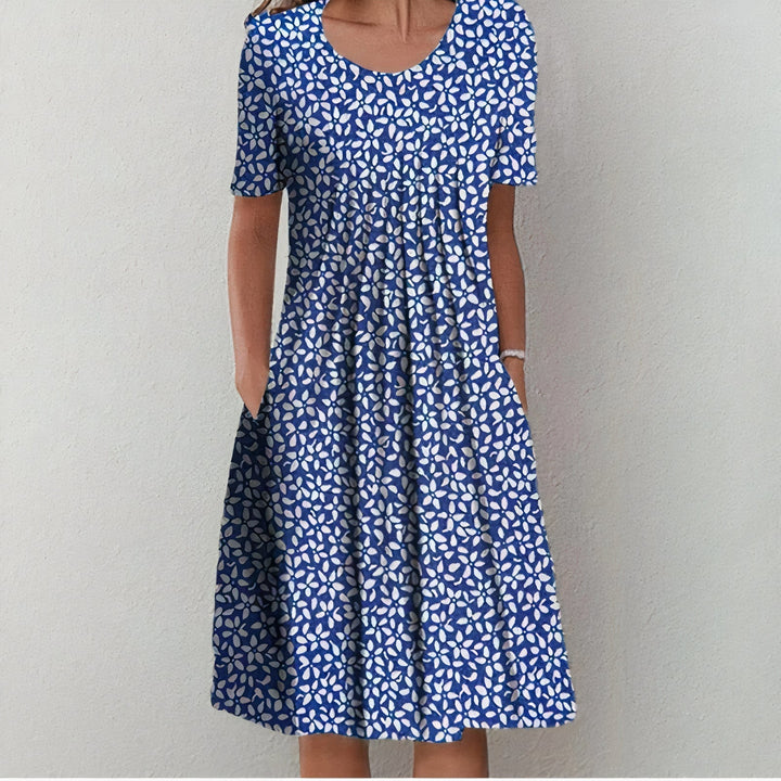 Maisie Floral Summer Dress with V-Neck Foto 4