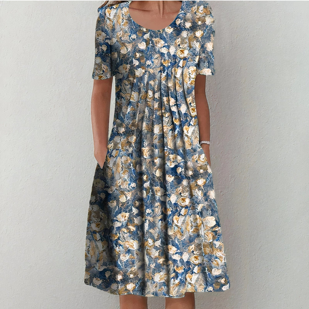 Maisie Floral Summer Dress with V-Neck Foto 6