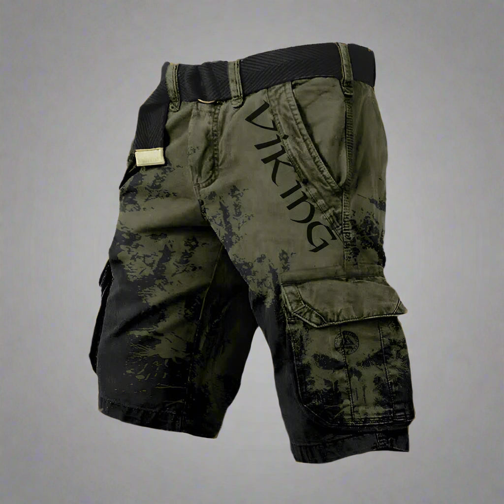 Men's Cargo Pants with Deep Pockets in Green