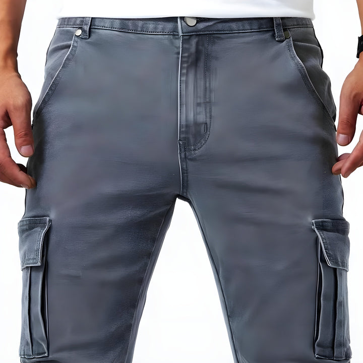 Men's Cargo Pants with Practical Multiple Pockets (4)