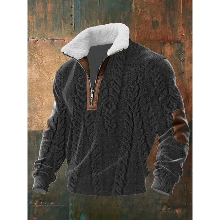 Men's Casual Autumn Fleece Pullover (26)