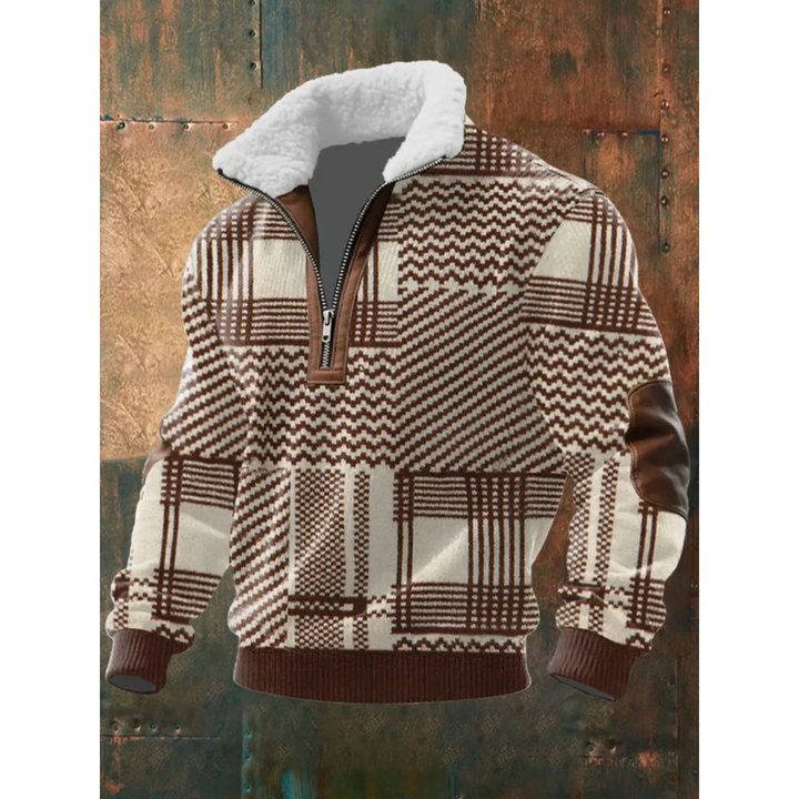 Men's Casual Autumn Fleece Pullover (9)