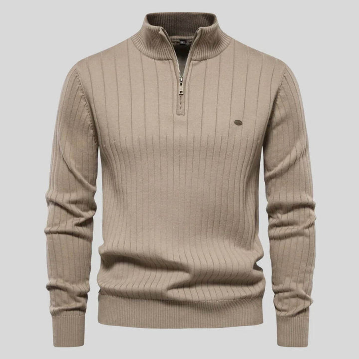 Men's Christmas Jumper for Versatile Everyday Wear in Beige