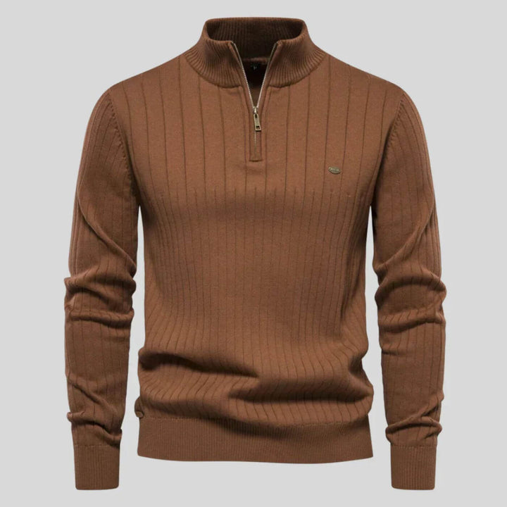 Men's Christmas Jumper for Versatile Everyday Wear in Brown