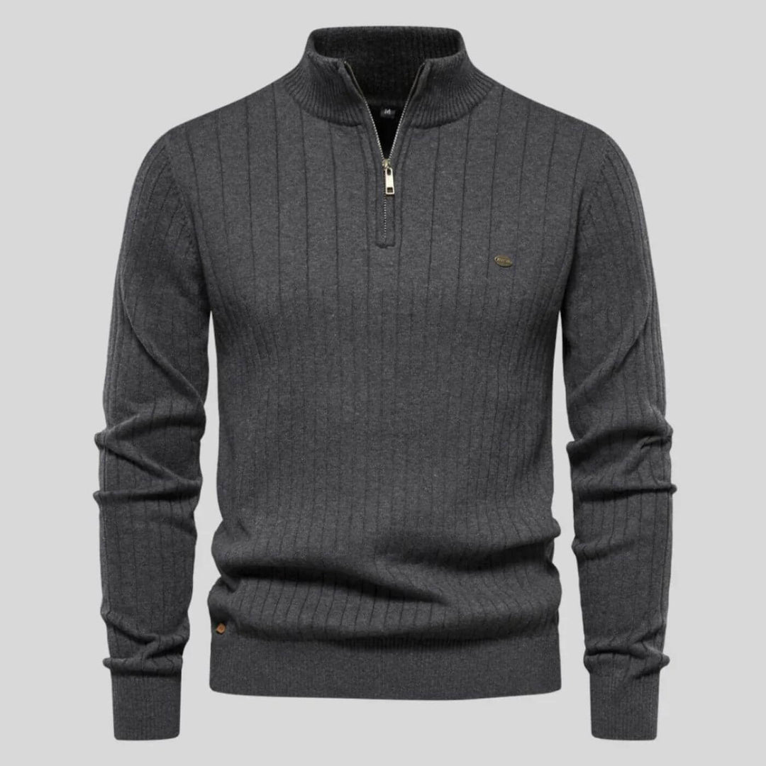 Men's Christmas Jumper for Versatile Everyday Wear in Grey