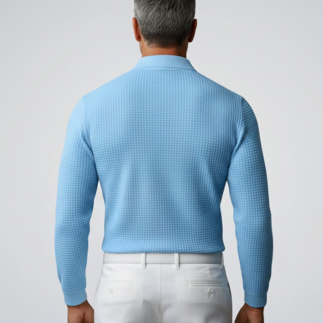 Men's Christmas Jumper with Waffle Texture (7)