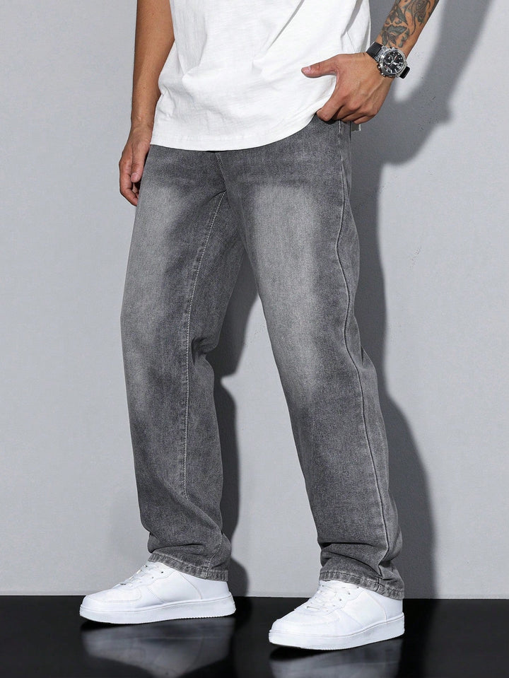Men's Classic Baggy Denim Jeans (12)