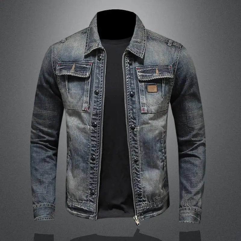 Men's Classic Retro Denim Coats