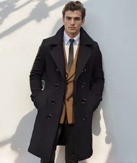William | Men's Classic Trench Coat for Autumn