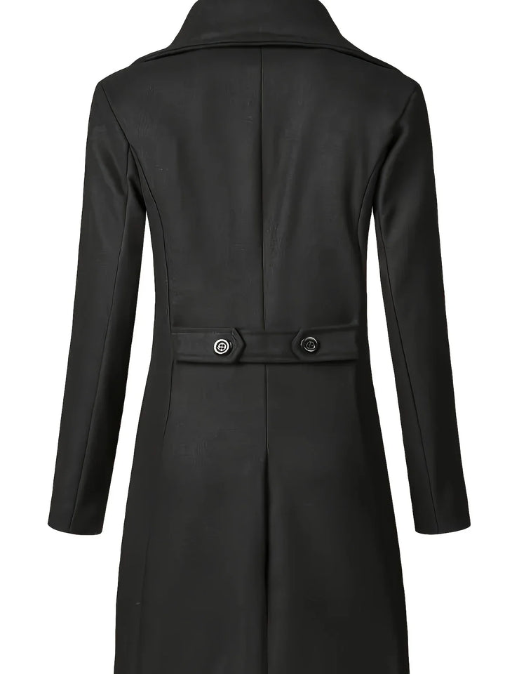 Men's Classic Trench Coat for Autumn (6)
