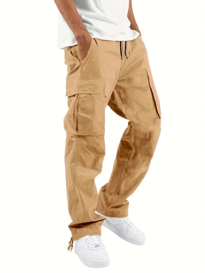 Men's Durable Cargo Trousers with Roomy Pockets (7)