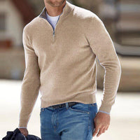 Leo | Men's Half-Zip Pullover for Autumn Days